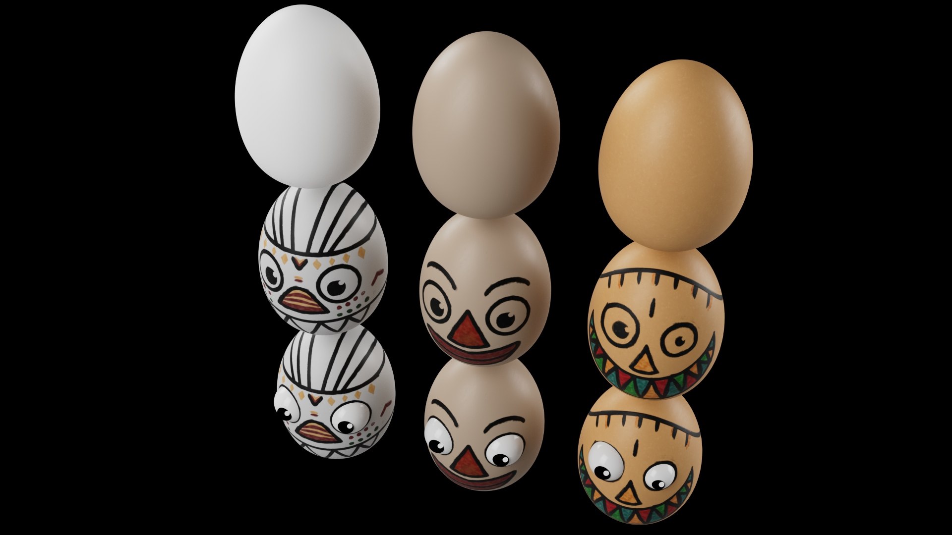 3D Tribe eggs model https://p.turbosquid.com/ts-thumb/iL/8DezTl/NZ/v5/jpg/1742663739/1920x1080/fit_q87/a12985452749bf73c4d5fd135ab084b25467d82f/v5.jpg