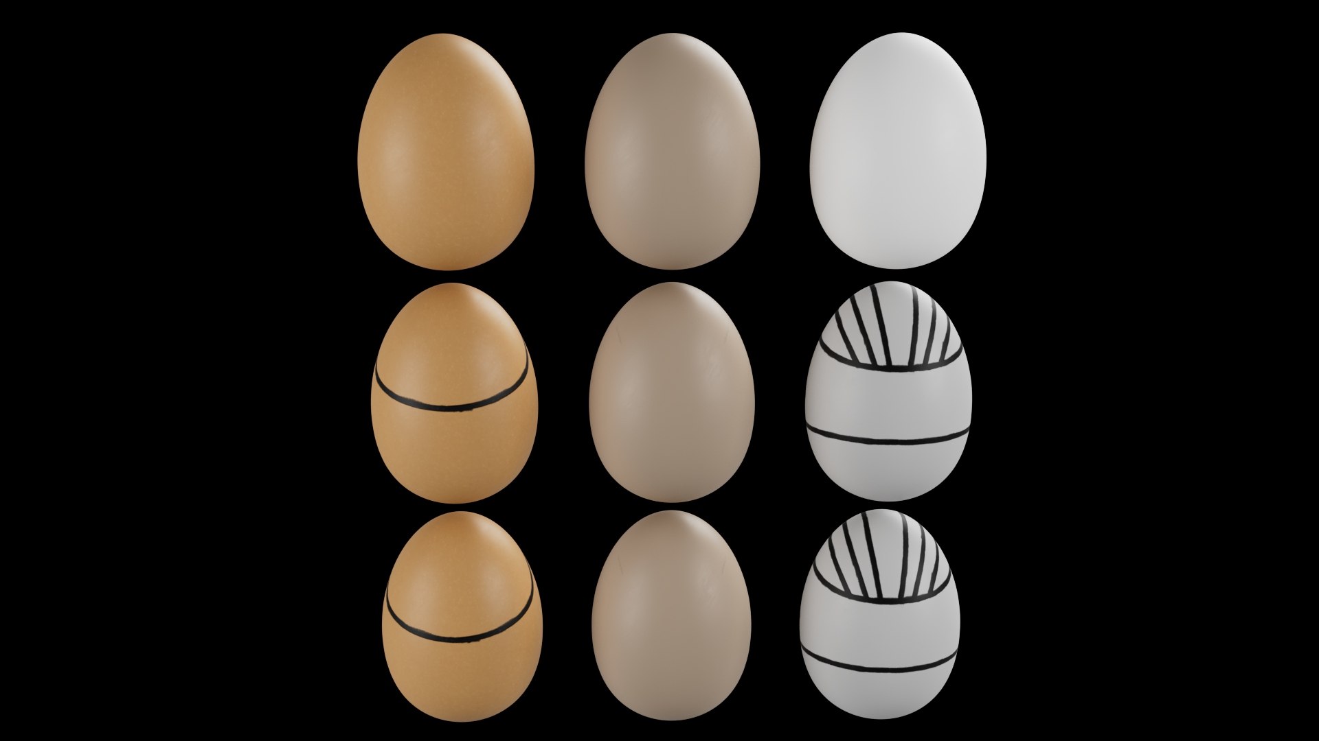 3D Tribe eggs model https://p.turbosquid.com/ts-thumb/iL/8DezTl/hw/v4/jpg/1742663738/1920x1080/fit_q87/0576a7287a82ff36ec01bae7e8129d99b1c9bc66/v4.jpg