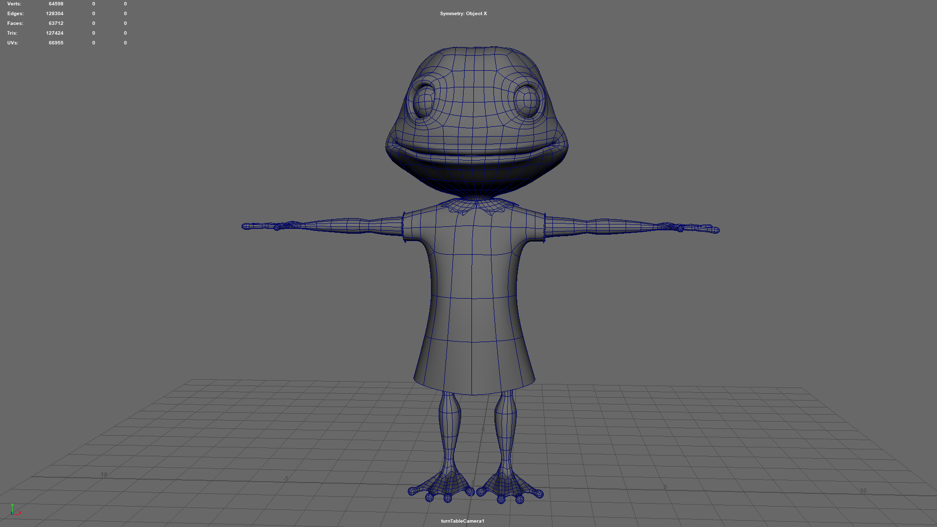 3D Character Cartoon Frog Model - TurboSquid 2124480