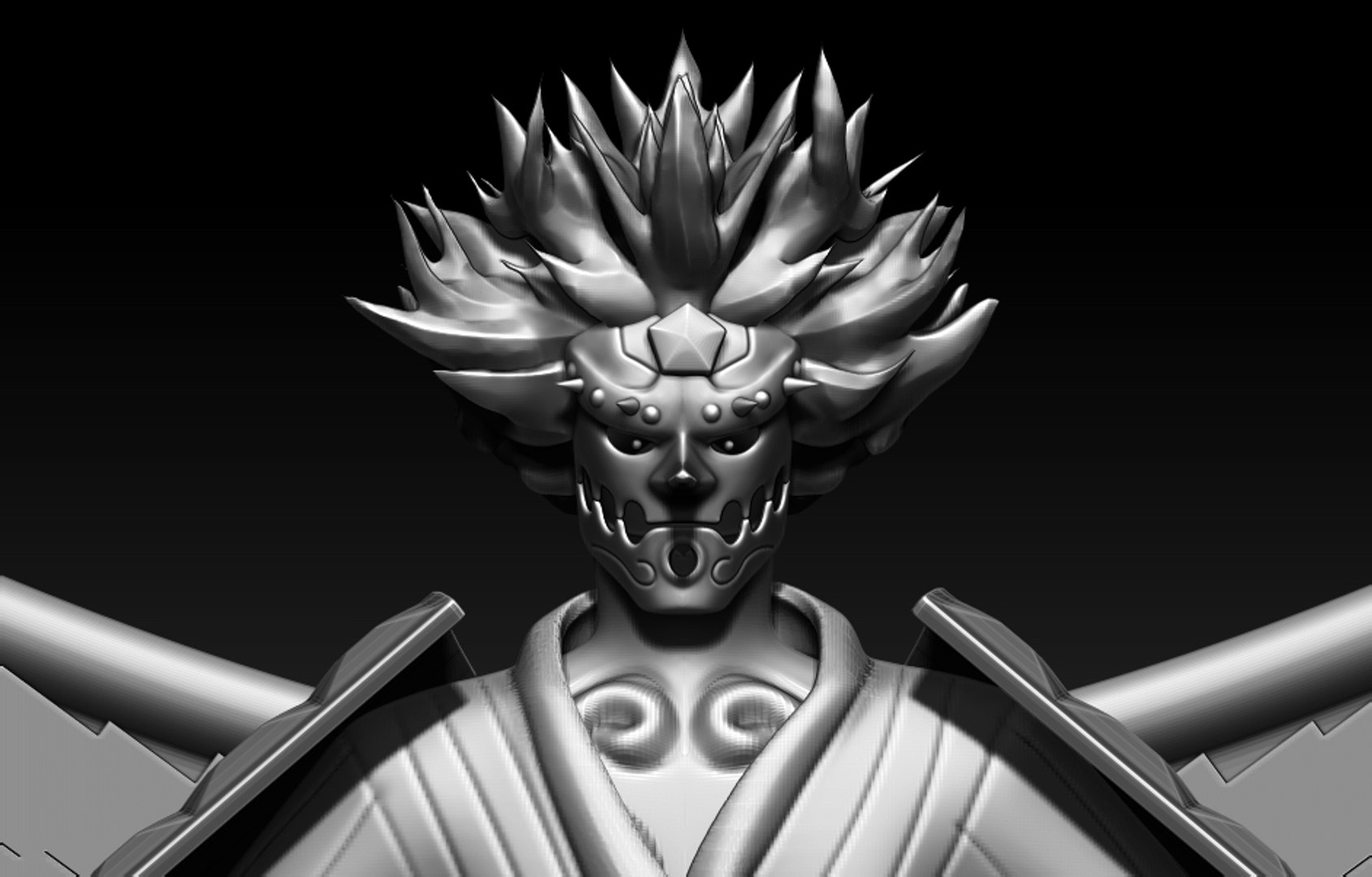 Sasuke Complete Susanoo 3D Model - TurboSquid 1693376