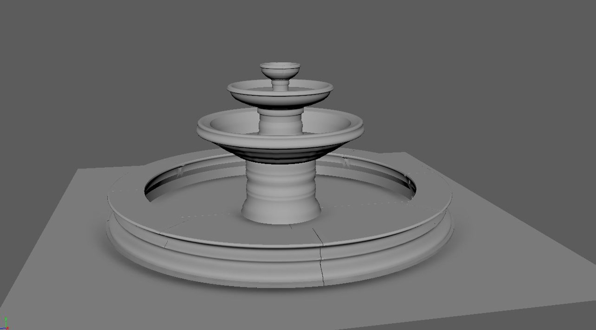 3D Water Fountain Model TurboSquid 1512640
