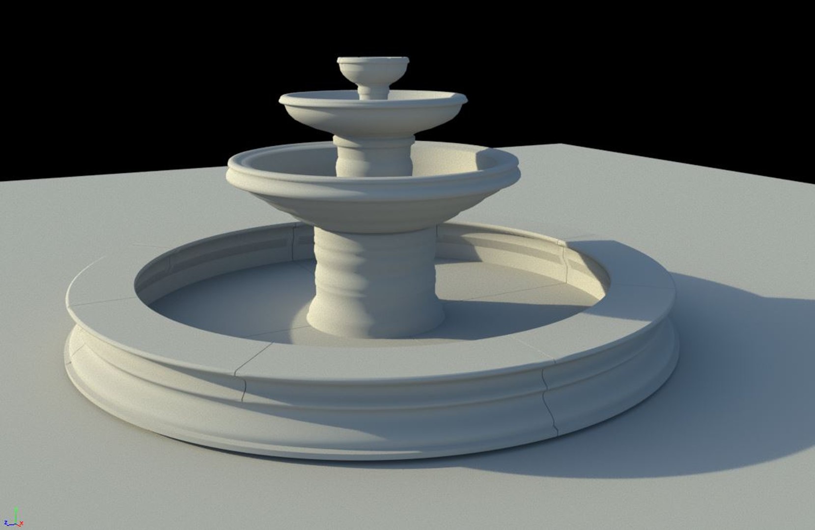 3D Water Fountain Model - TurboSquid 1512640