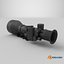 3D night vision scope model