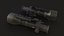3D night vision scope model