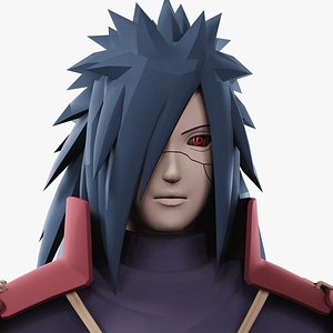 Madara Uchiha Naruto Characters Low-poly 3D model 3D model
