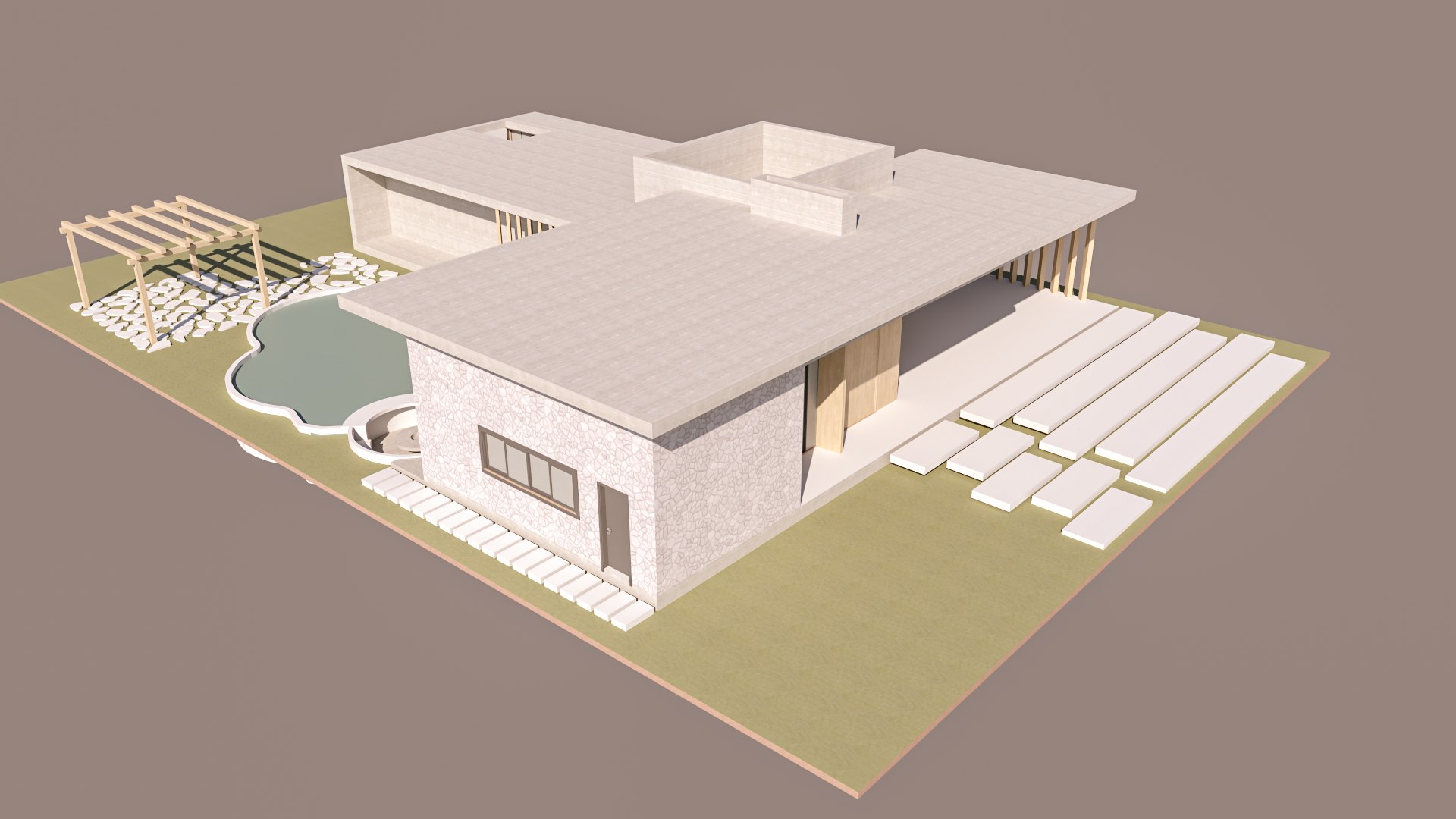 3 HOUSE 3D Model - TurboSquid 2343932