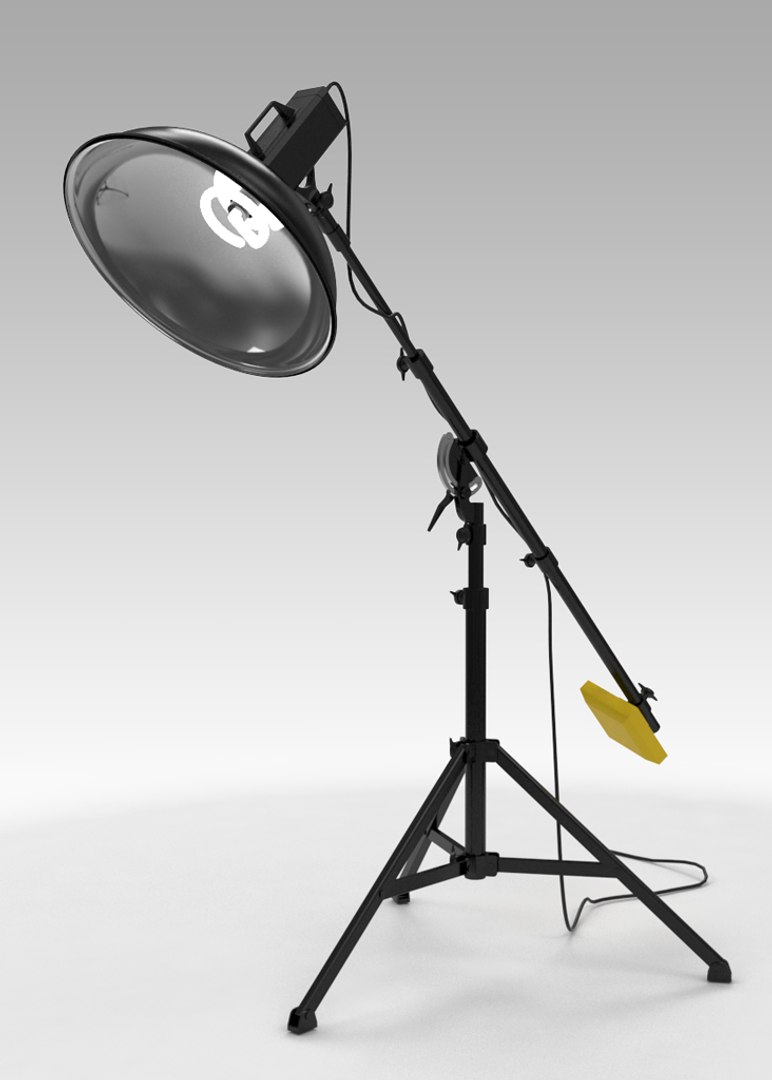 Photography light stand 3D TurboSquid 1529815