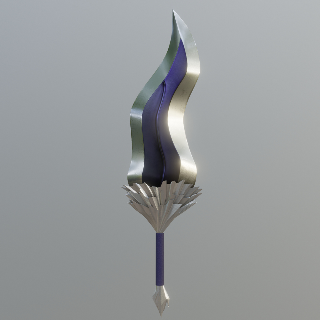 Knife Seven Deadly Sins 3D Model - TurboSquid 1539684