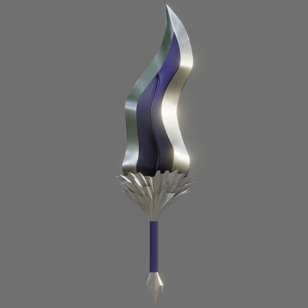 Knife seven deadly sins 3D model - TurboSquid 1539684