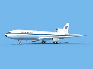 lockheed l-1011-10 airliner 3D