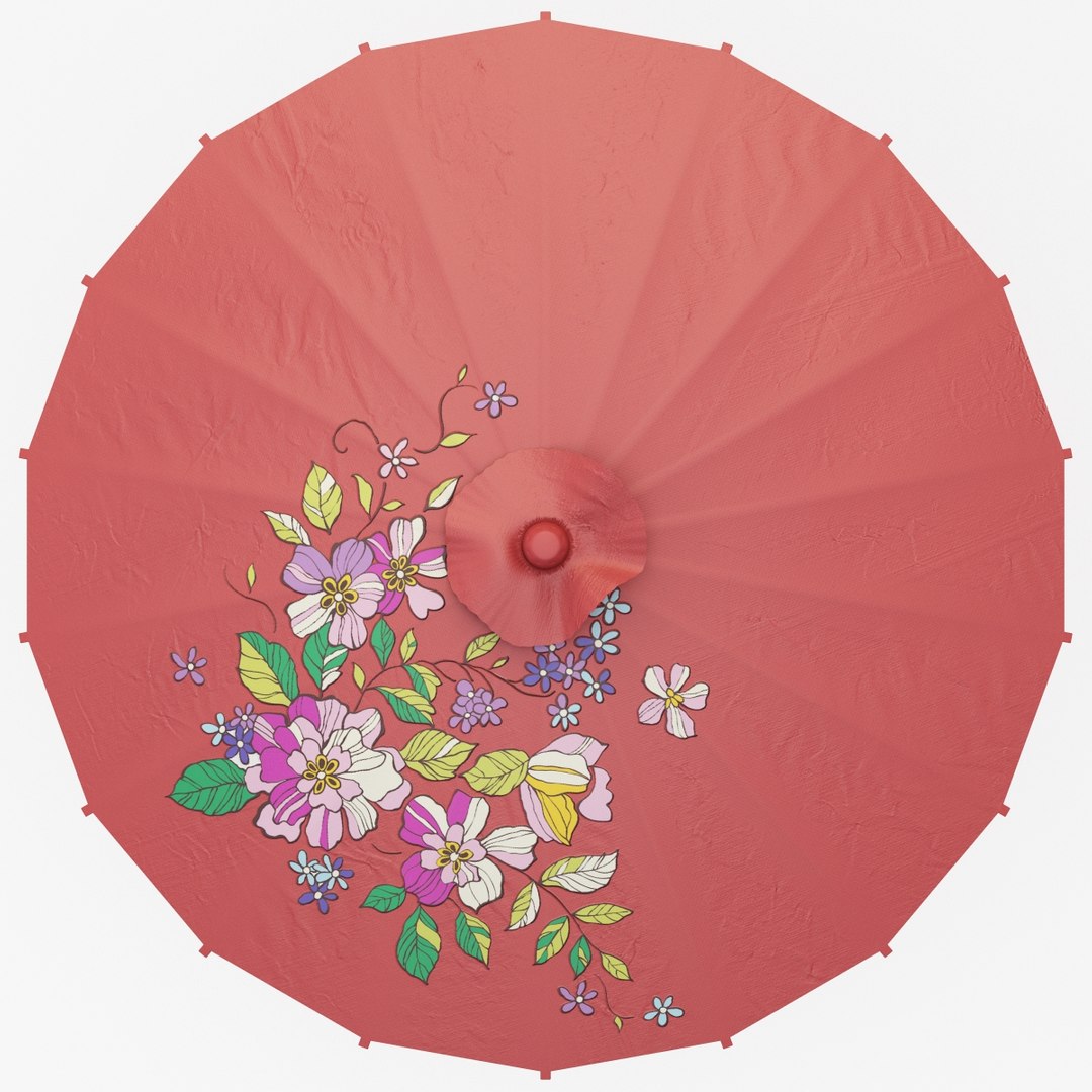 Japanese Umbrella 3ds