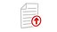 Subir icono de papel