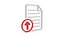 Subir icono de papel
