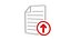 Subir icono de papel