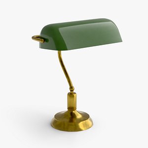 Vintage desk lamp 3D model