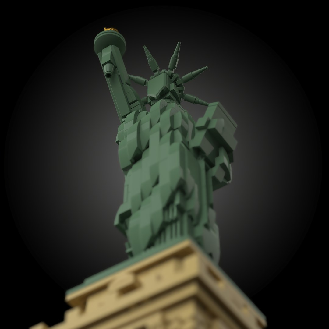 Lego Statue of Liberty by Sostitanic1912 on DeviantArt