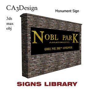 Monument Sign