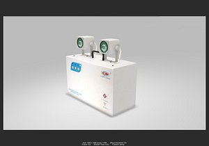 3D emergency light