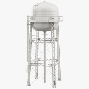 3D model Water Tower