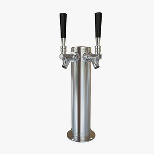 Double tap beer faucet