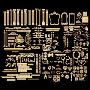 Collection of 170 Classic Carvings 06