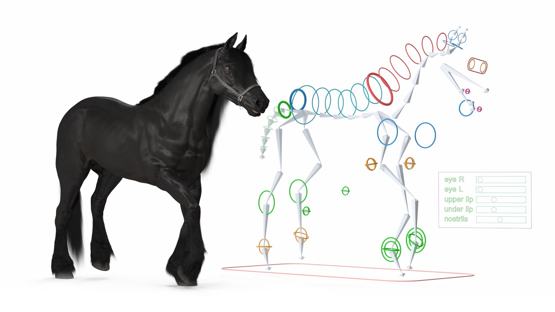 3D Friesian Horse Fur Rigged model https://p.turbosquid.com/ts-thumb/iL/sXHC7K/X6/friesianhorsefurriggedvray3dmodel007/jpg/1706839006/1920x1080/fit_q87/93d7b9e4489a56f5f4caa78c1a387f9b8b4bf278/friesianhorsefurriggedvray3dmodel007.jpg