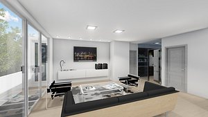 3D floor plan 2d layout