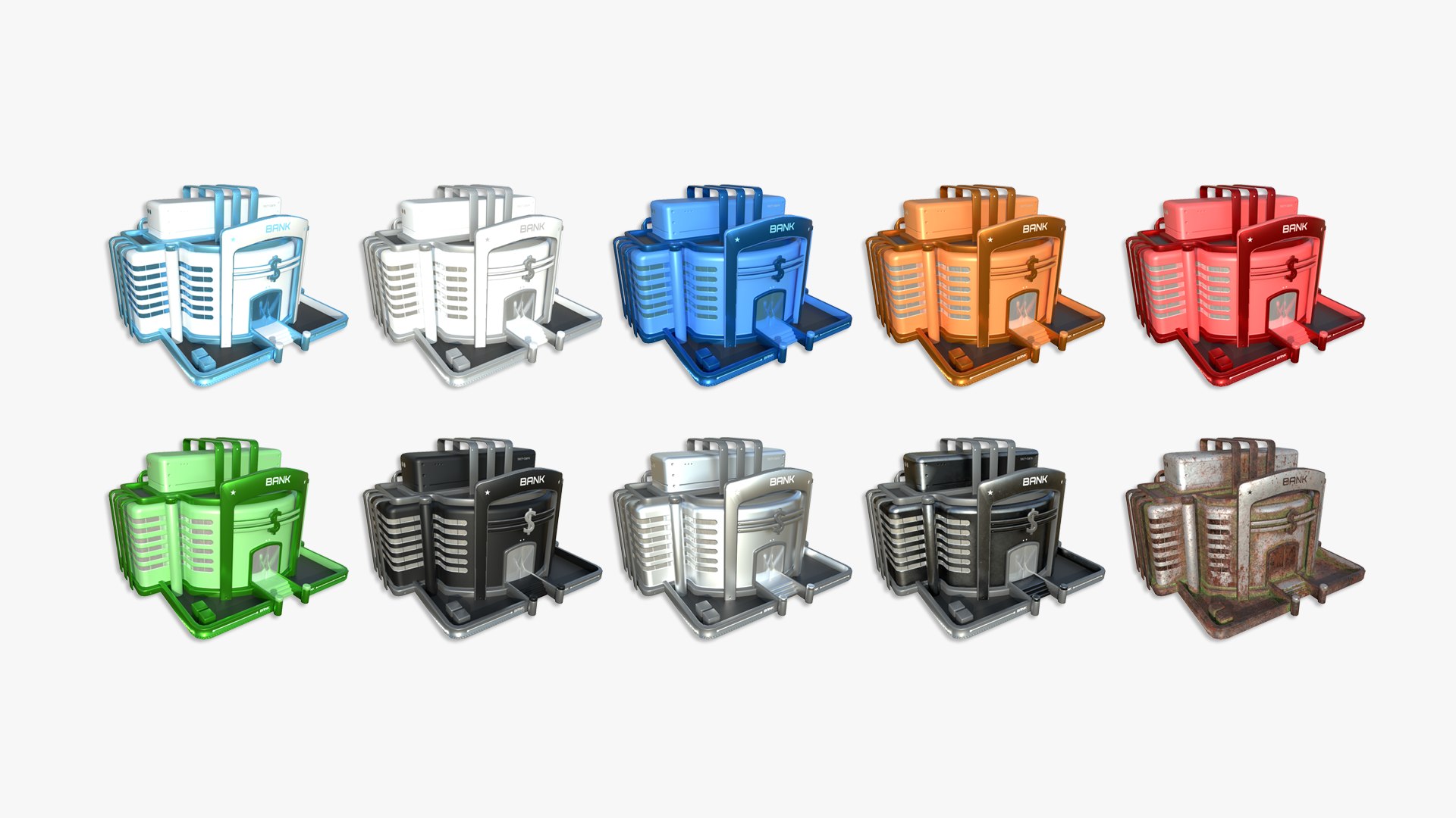 10 SciFi Banks A Collection - Sci Fi Exterior Design 3D model https://p.turbosquid.com/ts-thumb/iL/vgF3fj/jg/coll/png/1668812809/1920x1080/fit_q87/54fd077ae88583551ed54741182ca5ada02b6961/coll.jpg