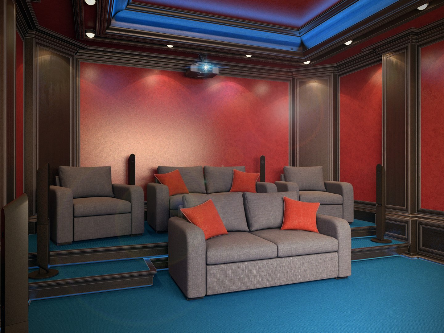 Theater Home Interior Max
