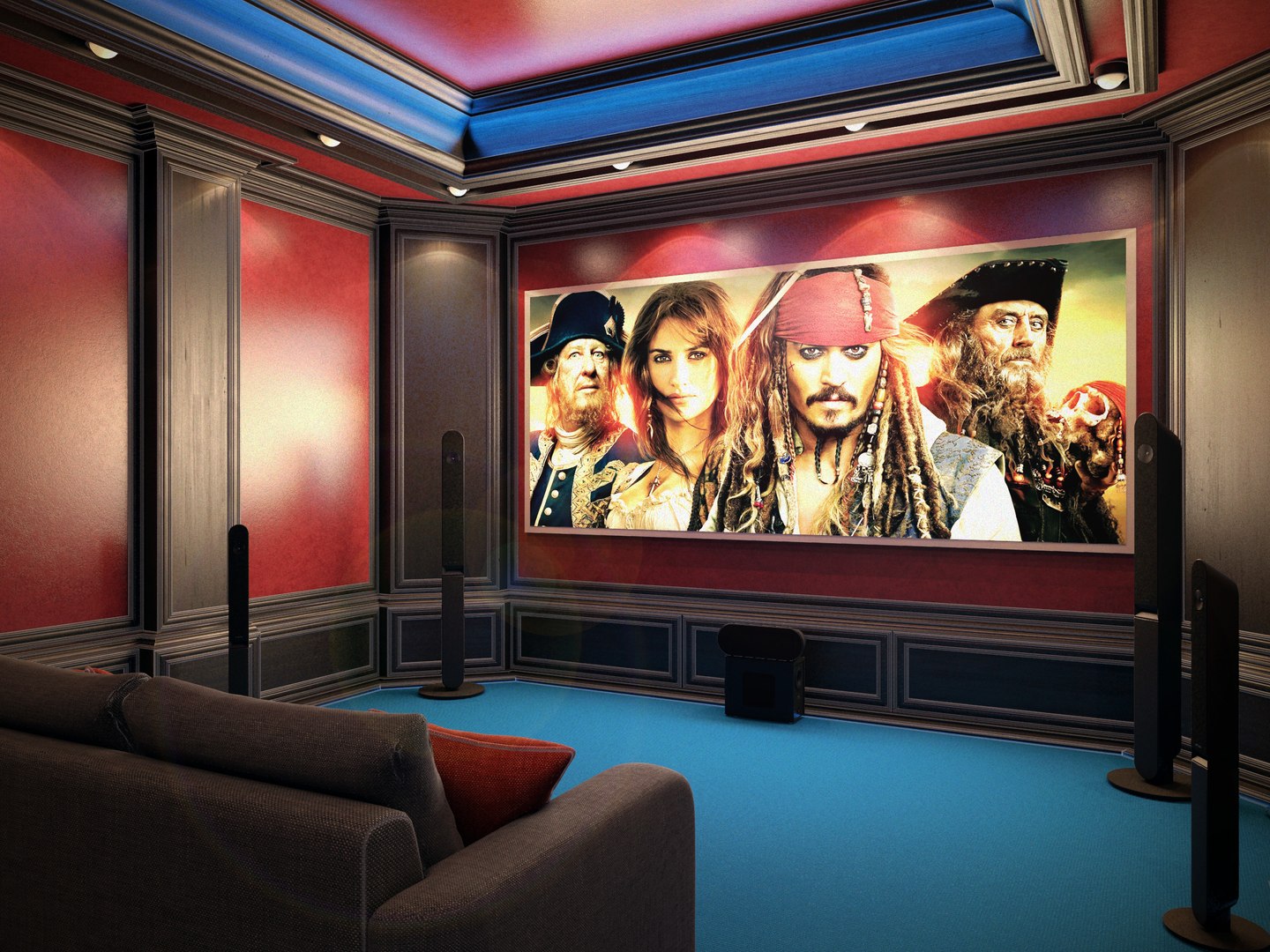 Theater Home Interior Max