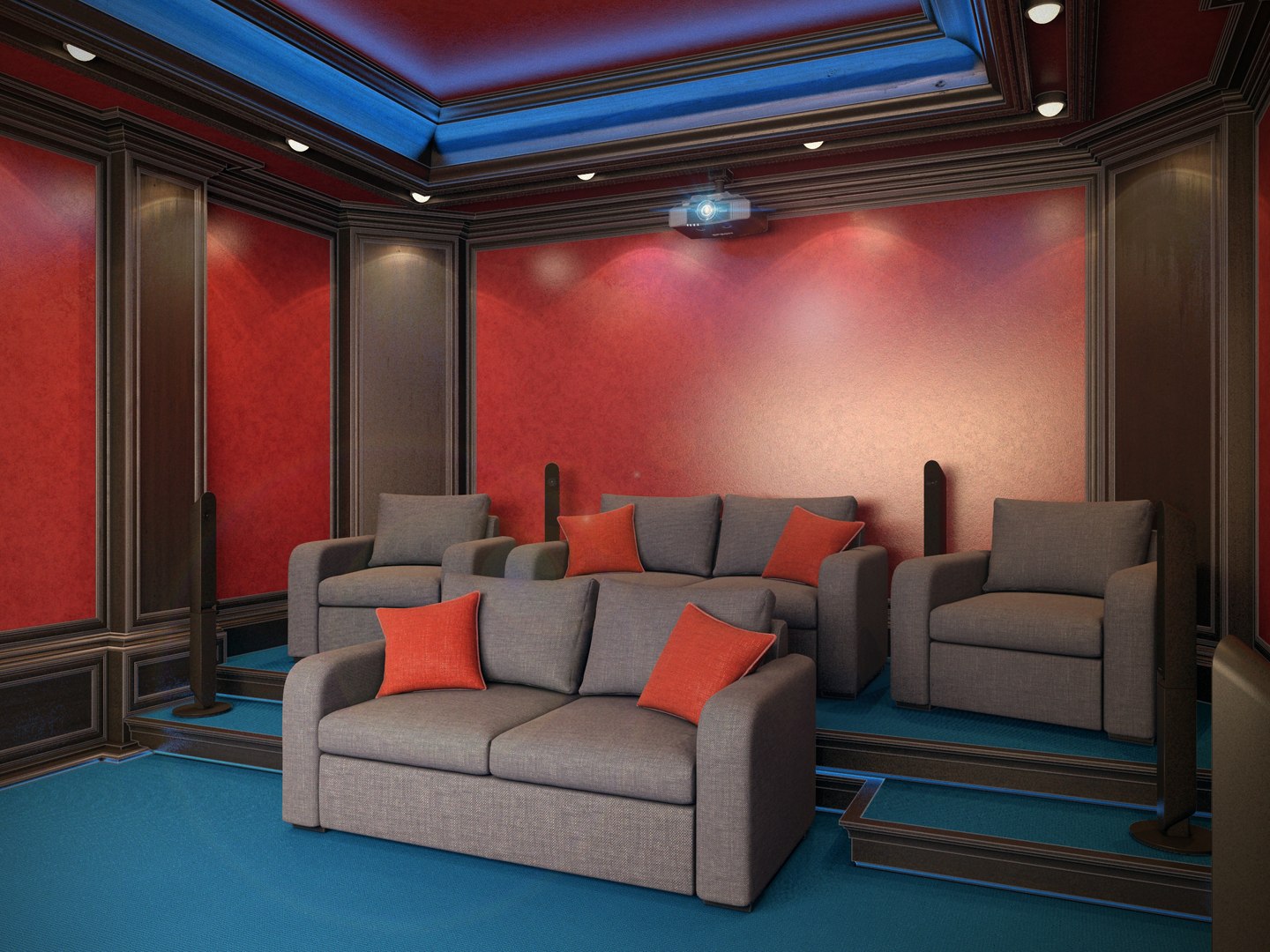 Theater Home Interior Max