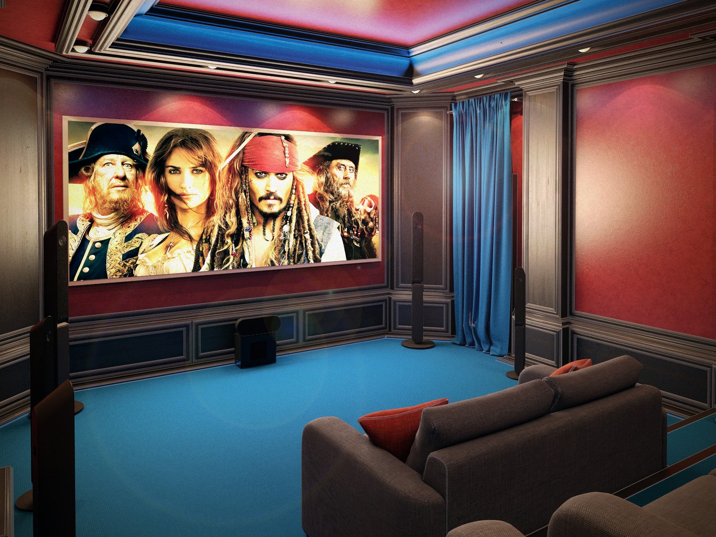 Theater Home Interior Max