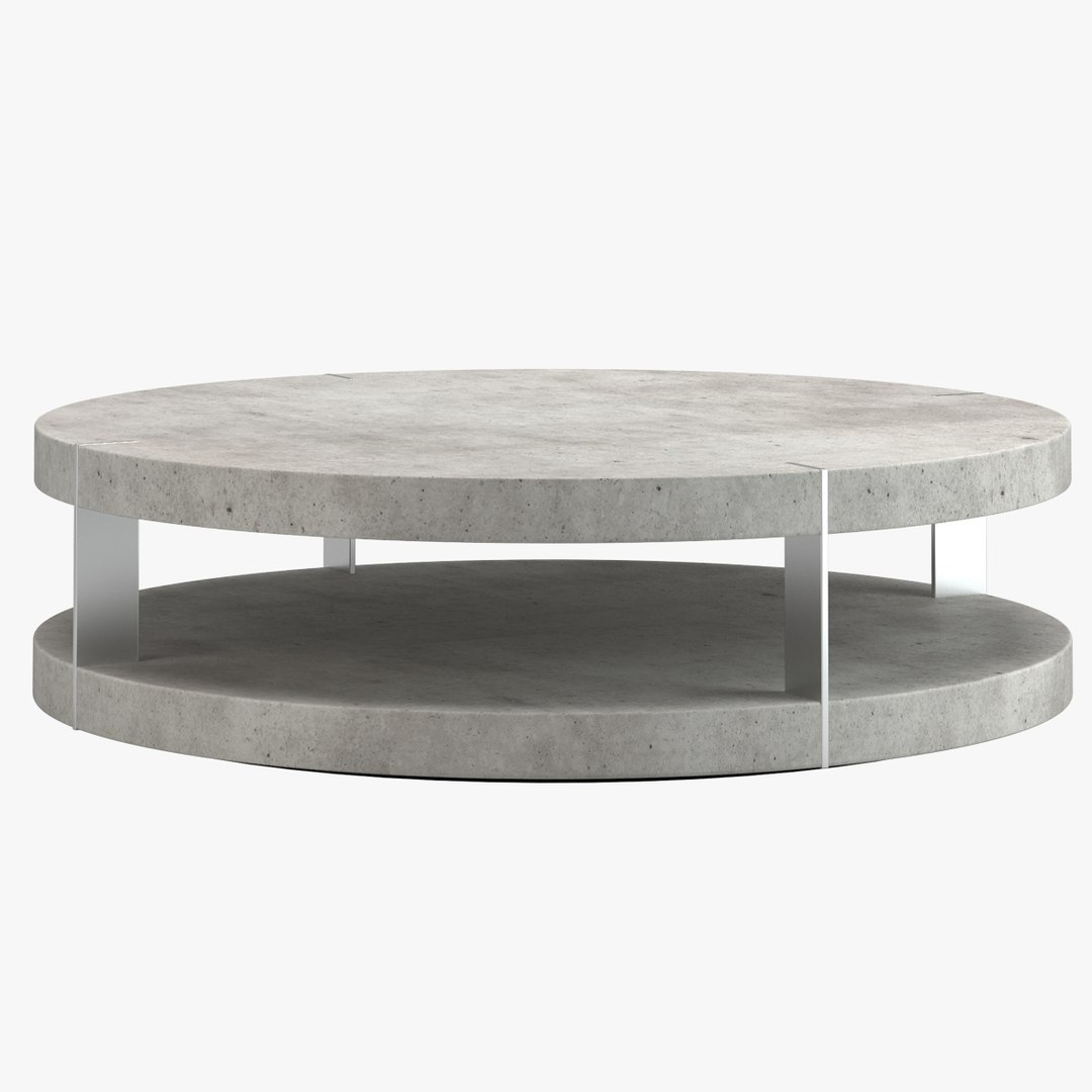Verrazano coffee table 3D model TurboSquid 1605513