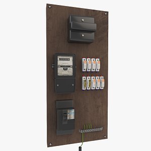 Electrical Panel 3D model