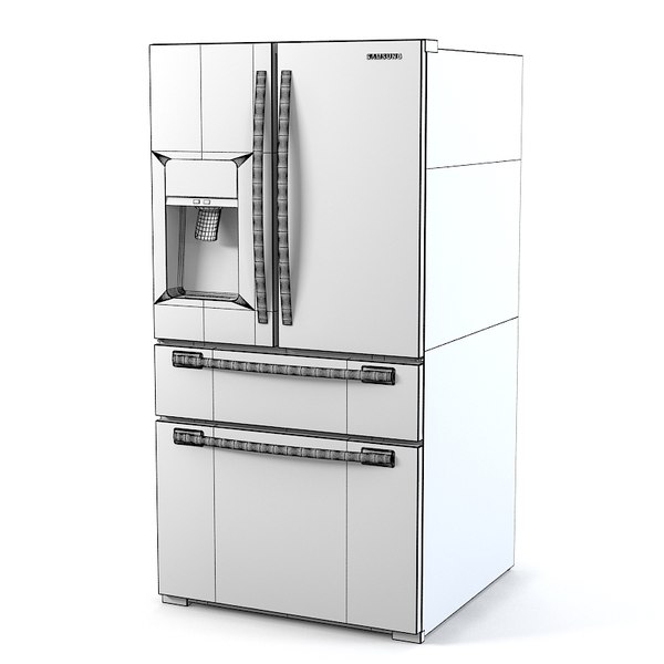 3d samsung rf4287ha refrigerator