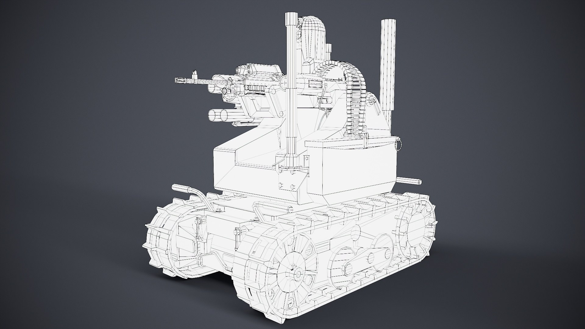 MAARS Combat Robot Realtime 3D model https://p.turbosquid.com/ts-thumb/iM/7VNDr3/VX/wire01/jpg/1733424006/1920x1080/fit_q87/209b14724ef9a75c8838cf2e7dd7a85f3ca27d1a/wire01.jpg