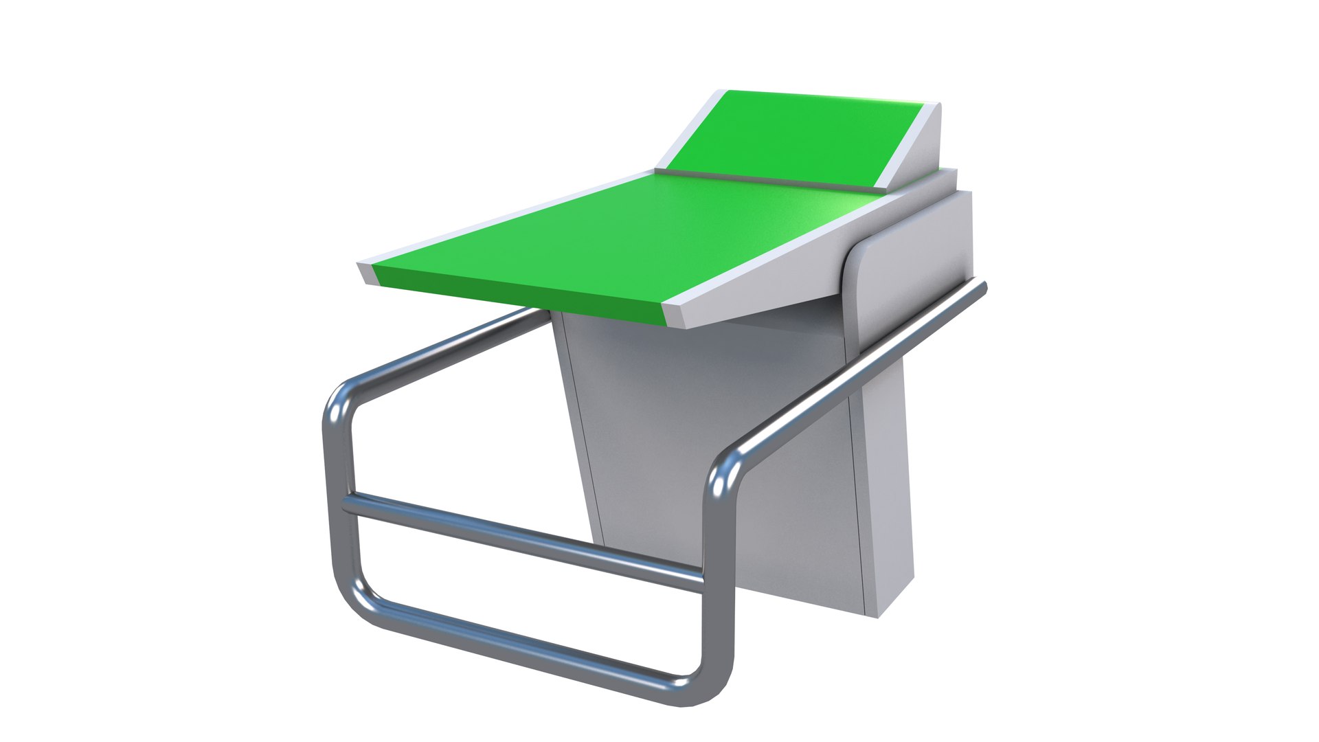 3D Pool Starting Block - Green - TurboSquid 1923786