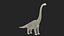 Brachiosaurus Dinosaur Rigged