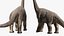 Brachiosaurus Dinosaur Rigged