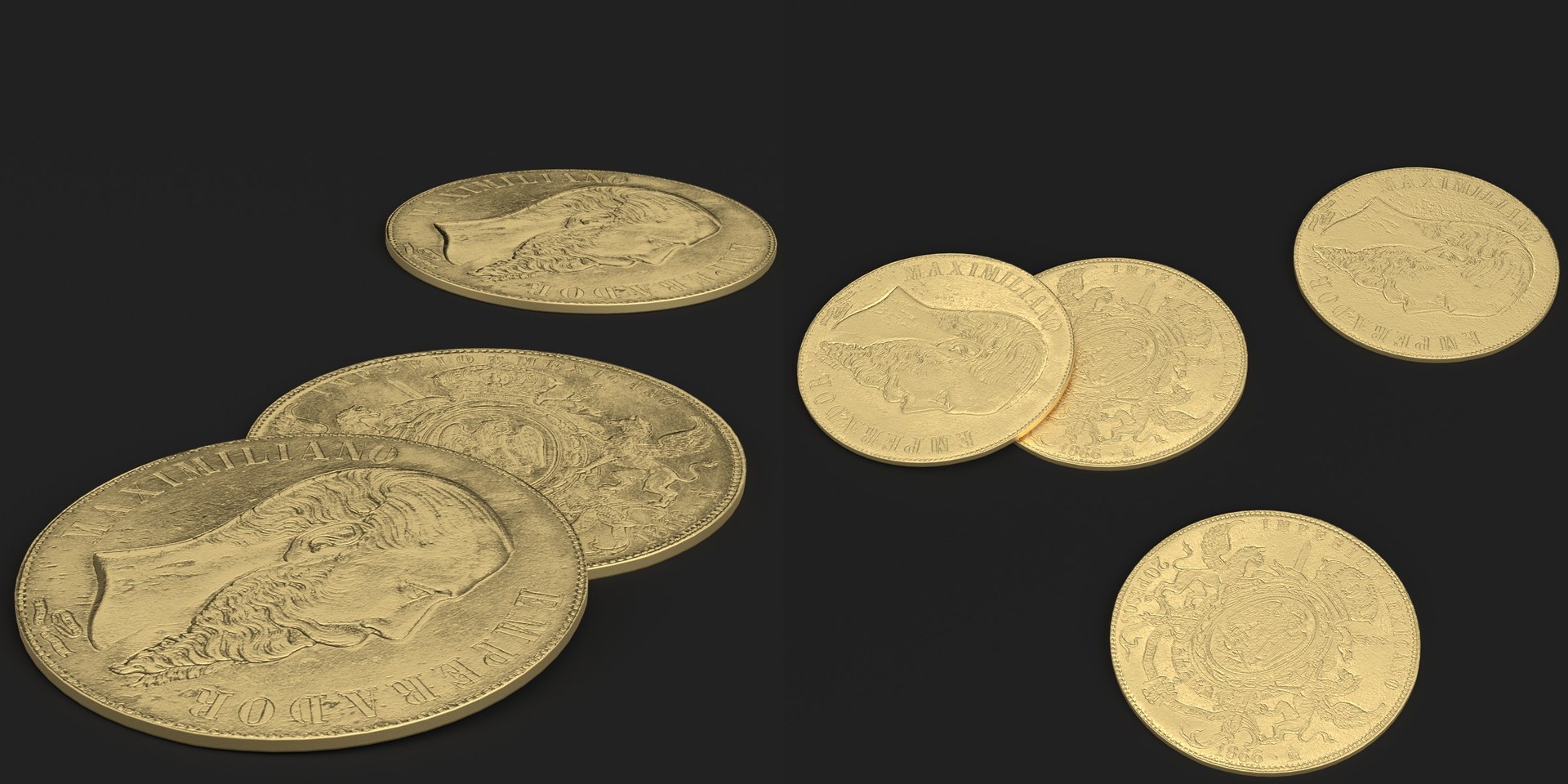 gold coins 3D https://p.turbosquid.com/ts-thumb/iM/HJ15he/yF/gold_coins00/jpg/1611871612/1920x1080/fit_q87/6c7a542c69fe7e513dd4b1d83d584fa26a5d2e3d/gold_coins00.jpg