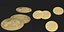 gold coins 3D