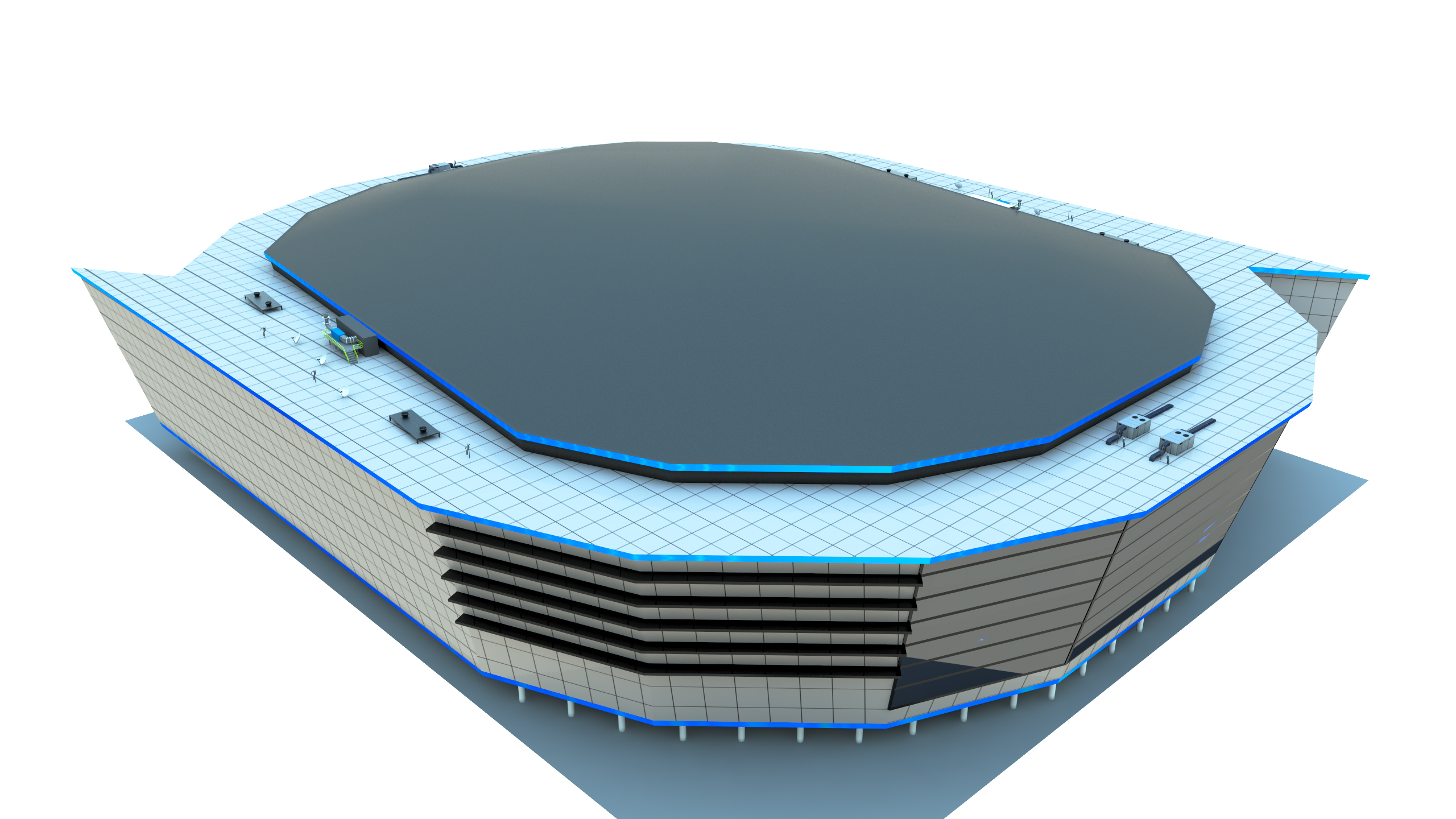 3D volleyball arena volley model TurboSquid 1548162