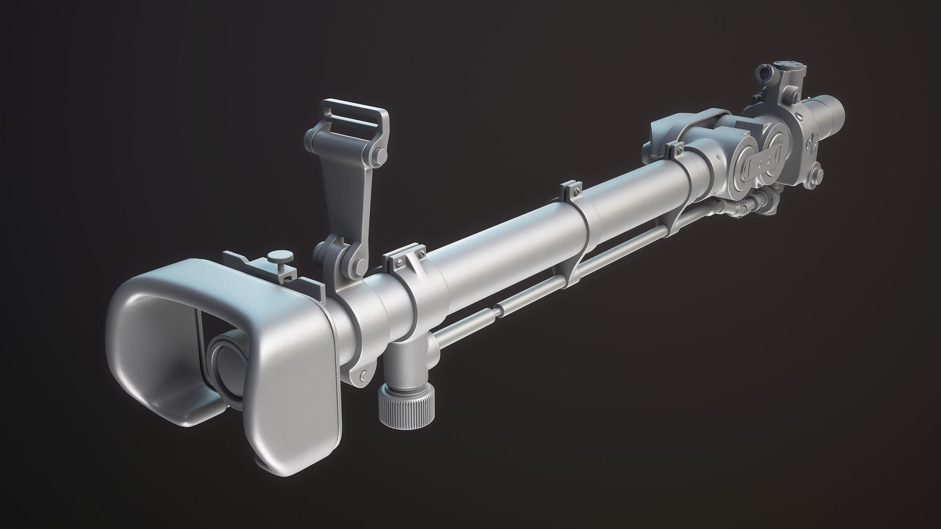 Tank Sight TSh16 For T3485 And T44 Model TurboSquid 1804559