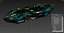3D Aston Martin Valkyrie Le Mans 2026