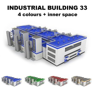 3dsmax large industrial building 33
