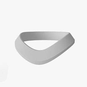 Solid Ring - size from 16mm to 20mm 3D model