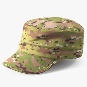 3D army camouflage hat