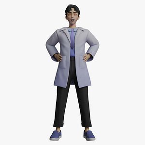 Doctor Cartoon Stylized model