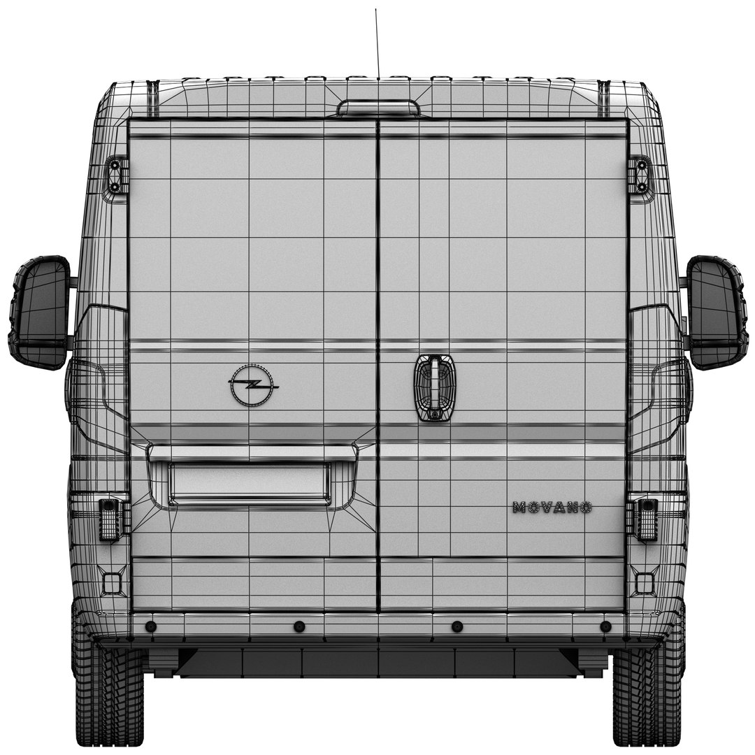 3D Opel Movano L2H1 2021 - TurboSquid 1789741