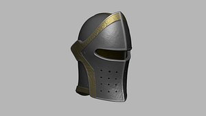 Fantasy Medieval Helmet 01 - Character Design PBR